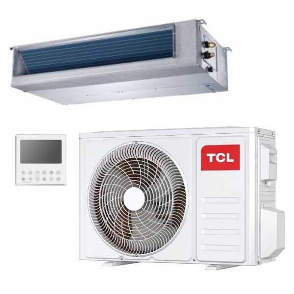 TCL Conductos Serie D – M24D1W1 7 kW Frío / 7,6 kW Calor (6 000 Frig / Wi-Fi / Bomba de drenaje)