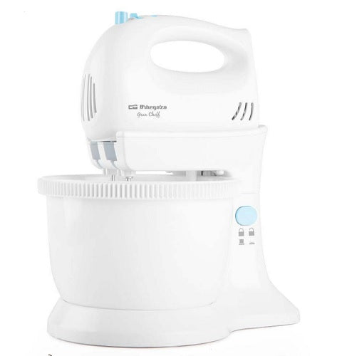 BATIDORA ORBEGOZO BA4400 AMASADORA 300W 3,5L 5VELOC BLANCO