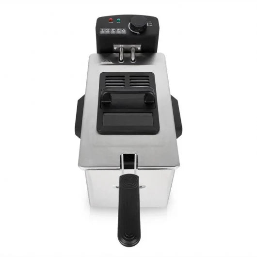 FREIDORA ORBEGOZO FDR36 INOX 3 LITROS 2000W TAPA CON VENTANA RESISTENCIA INOX DESMONTABLE CUBETA ESMALTADA