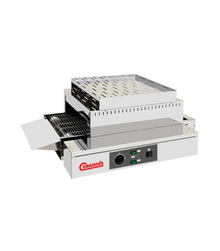 Tostador de cinta horizontal